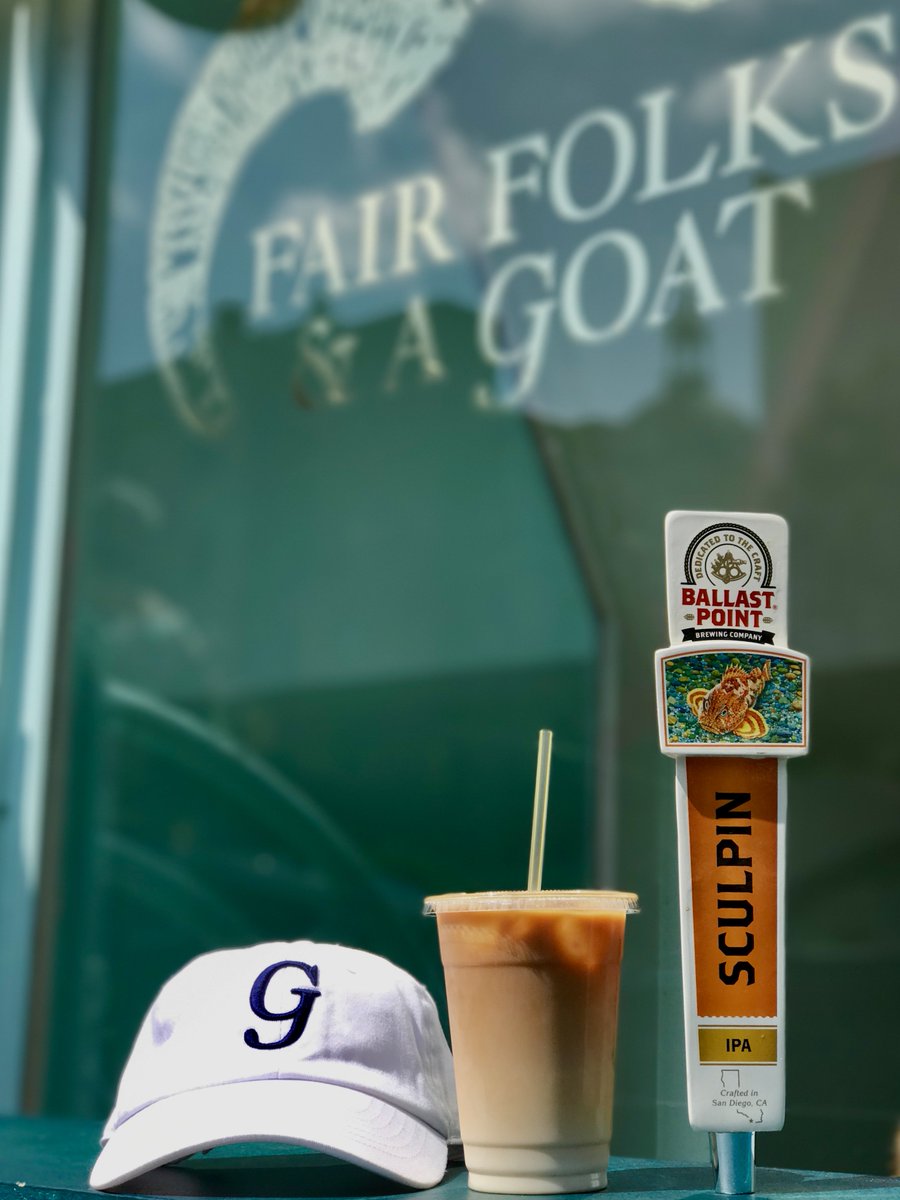 beerfolks's tweet photo. @BPbrewing, would you like the iced latte or the hat? Cause I want the one on the right. Wanna trade? #Fairfolks #NYCVibe #Sculpin #Saturday https://t.co/w7R4AXUxPN