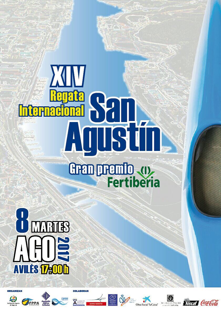 Avilesina_'s tweet photo. XIV Regata San Agustin Gran Premio @grupofertiberia Martes 8Ago a partir de 17:00 Ven a la Ria de Aviles a disfrutar del mejor piragüismo https://t.co/GW3LHjsAWk