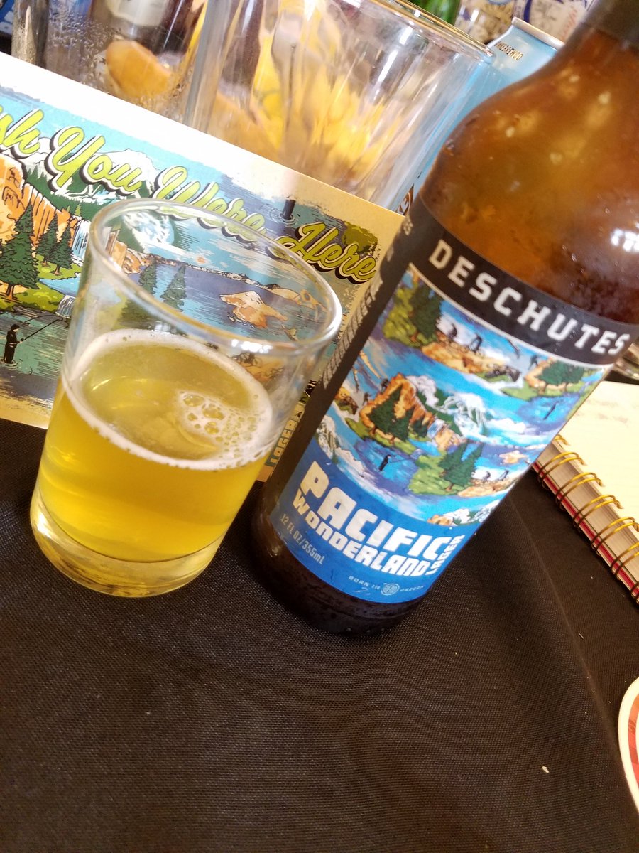 Back_In_Jersey's tweet photo. Next up, @DeschutesBeer Pacific Wonderland Lager #craftbeerde #pacwow https://t.co/bzy71cgu4x