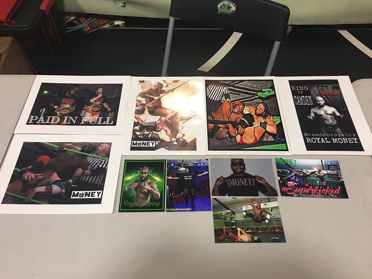 CamdenRoyalty's tweet photo. Get your autograph Royal Money 8x10 for $5 &amp; 4x6 for $2 They are selling on my website fast. Get them while they last. https://t.co/gciDKRaQ85