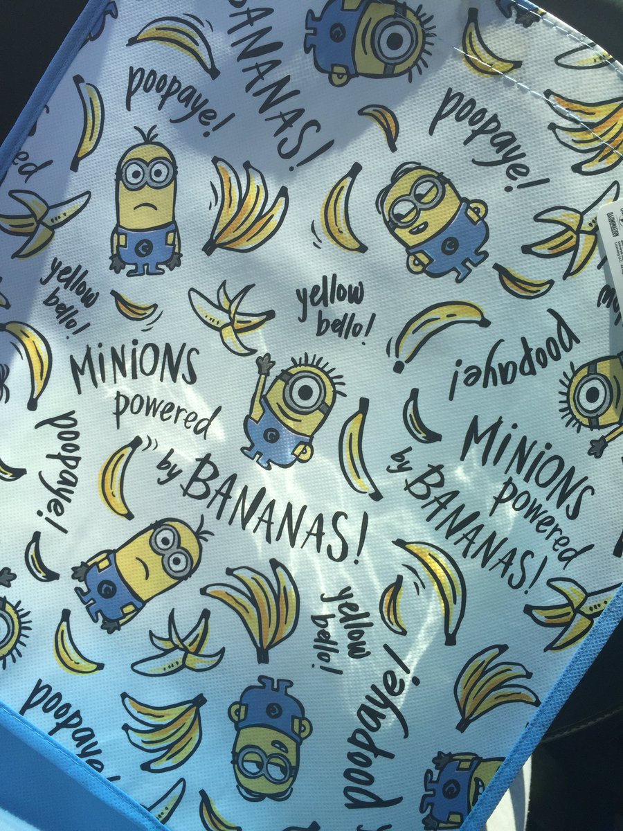 DSassy92Percent's tweet photo. New grocery bag!! #MinionObsessed! https://t.co/IzfEAkRSjv