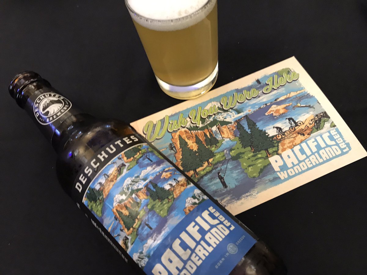 LeahKeggi's tweet photo. Walking in [read: Drinking] a Pacific Wonderland with @DeschutesBeer at #pacwow #bbc17 #livebeerblogging https://t.co/ug4W8EbfdO
