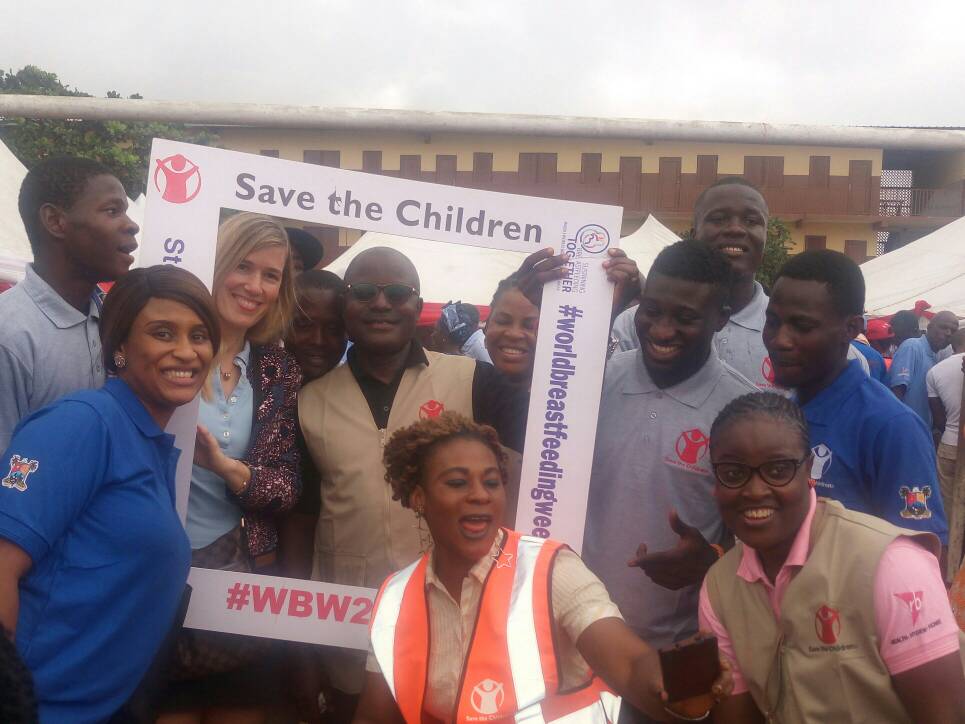StopDiarrheaPro's tweet photo. #WBW2017 campaign by .@savechildrenNG .@StopDiarrheaPro .....Sustaining Breastfeeding Together https://t.co/uV8USAuks9