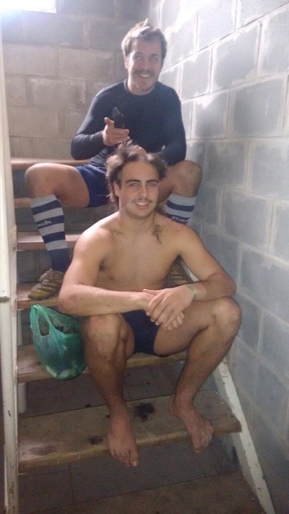 Como corresponde!! El ⚡️perdera el pelo, pero no las mañas, en su debut con Try incluido!! #quelindoserdeuni