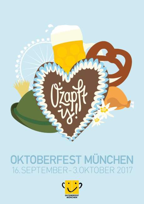Wiesn2018's tweet photo. Offizielles #Oktoberfestplakat 2017. https://t.co/B7ARNDNvzH