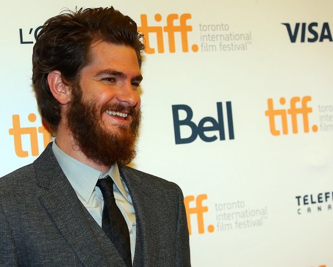 Andrew with his beard