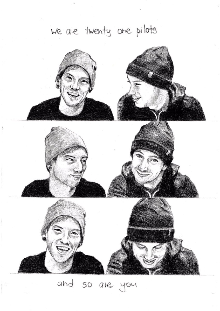 princessoffoodd's tweet photo. "we are twenty one pilots and so are you"

@twentyonepilots @tylerrjoseph  @joshuadun @skeletonclique 

#cliqueart #twentyonepilots https://t.co/T1gxPZBeuw