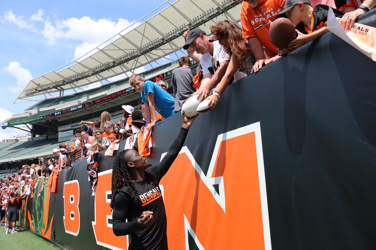 Sights from Family Day! #Bengals50 https://t.co/6PtSpbFioJ