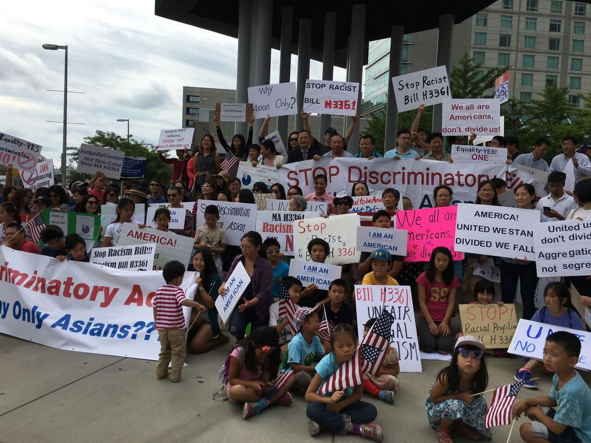 Vincent_usa22's tweet photo. We are all Americans, y singling out #AsianAmericans ??? Protest to stop #AsianSegregation legislation #racism https://t.co/rwMpXr23ar