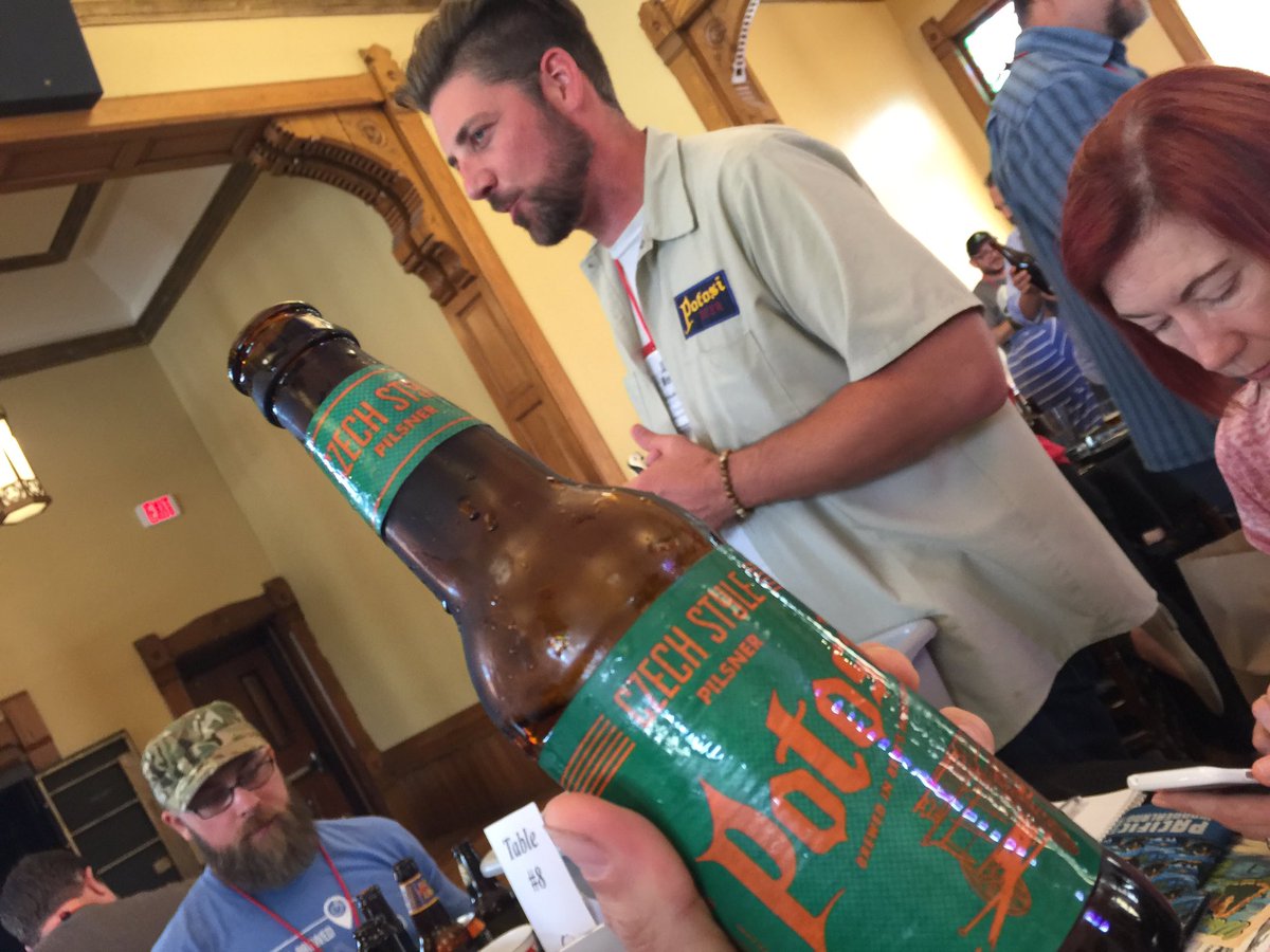 ACupfulofCarter's tweet photo. Dyn that @PotosiBrewingCo is the only not for profit brewery in the country? #bbc17 https://t.co/OfBeCUY6Xc
