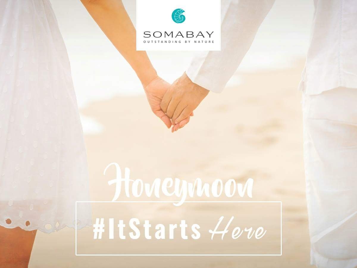 Get ready to escape to the most beautiful destination. Your Honeymoon starts here. 
#YourHoneymoonStartsHere #Somabay #OutstandingByNature