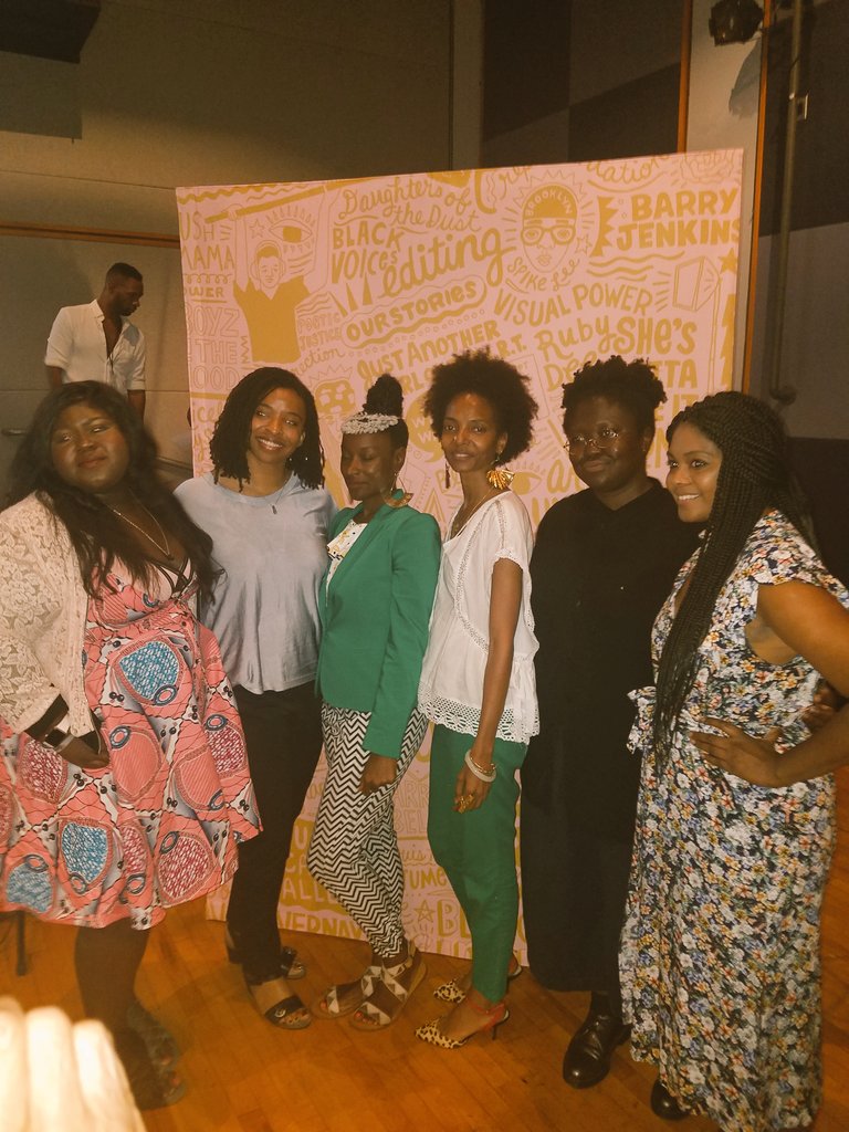 Namakula7's tweet photo. A class @BlackStarFest #screening #womeninfilm @sewragee @GabbySidibe @VashtiHarrison #JackieJStone #DeshaDauchan #ProclamationPunctuation https://t.co/KyfVHikMl7
