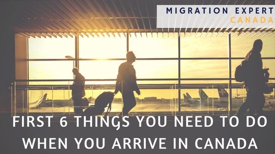 MigrationE_CA's tweet photo. First 6 things you need to do when you arrive in #Canada https://t.co/qWQvWBllWB #LiveInCanada #MoveinCanada https://t.co/sUBIec6dGJ