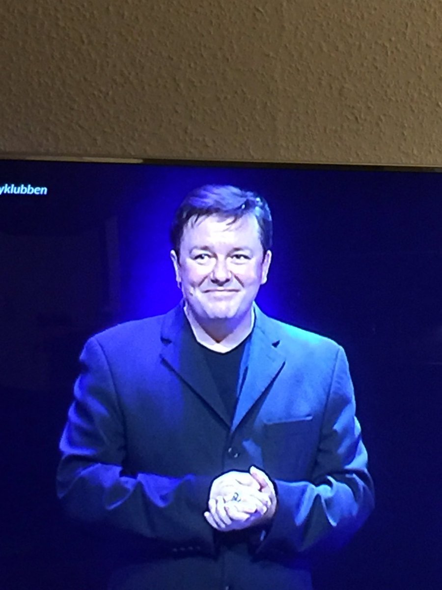 sorenpetersen's tweet photo. You right now in Danish Television @rickygervais #politics #comidy https://t.co/ZuGvNqCmXx