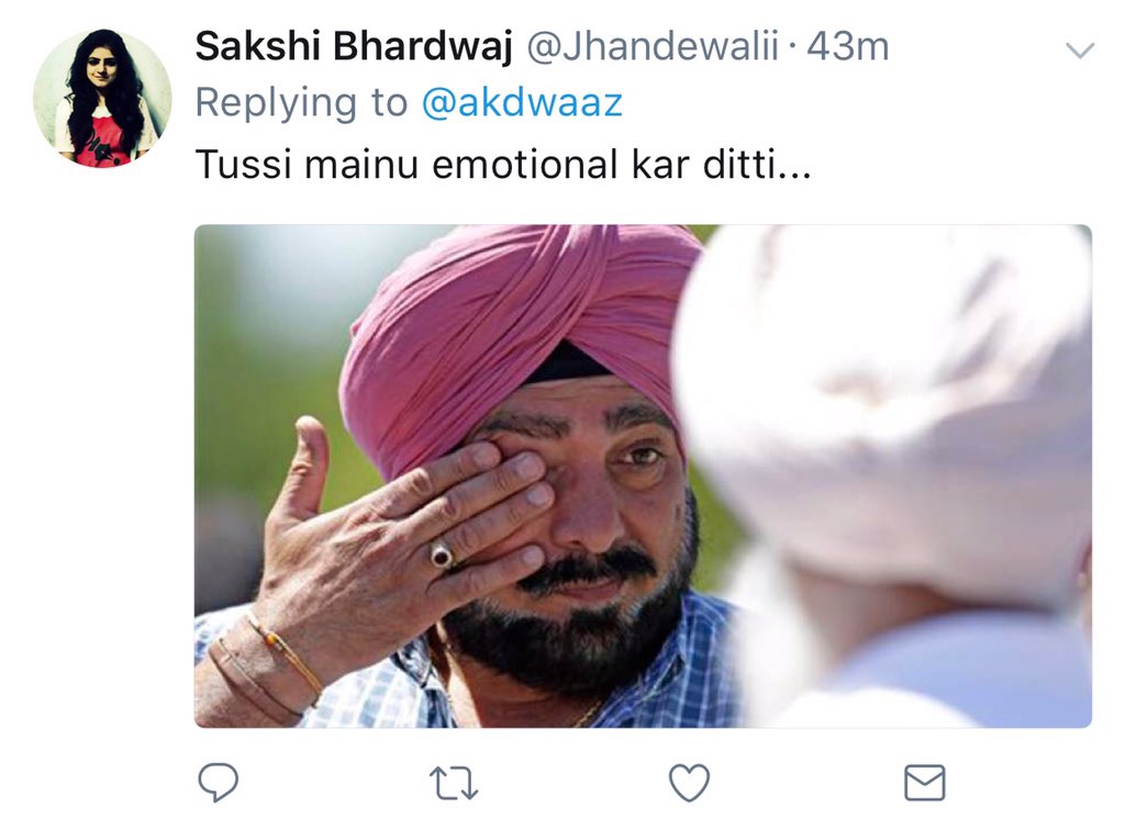 Making fun of brutal Sikh killings that happened in USA. Such shitty mindset, appalled by Bhakt trolls.