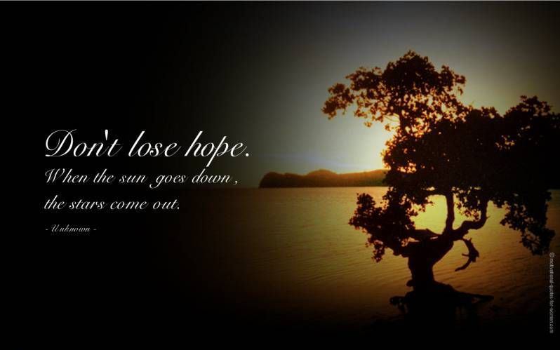 SimplyCRAZ's tweet image. Don't lose hope. When the sun goes down, the stars come out.  #SimplyCremationAZ