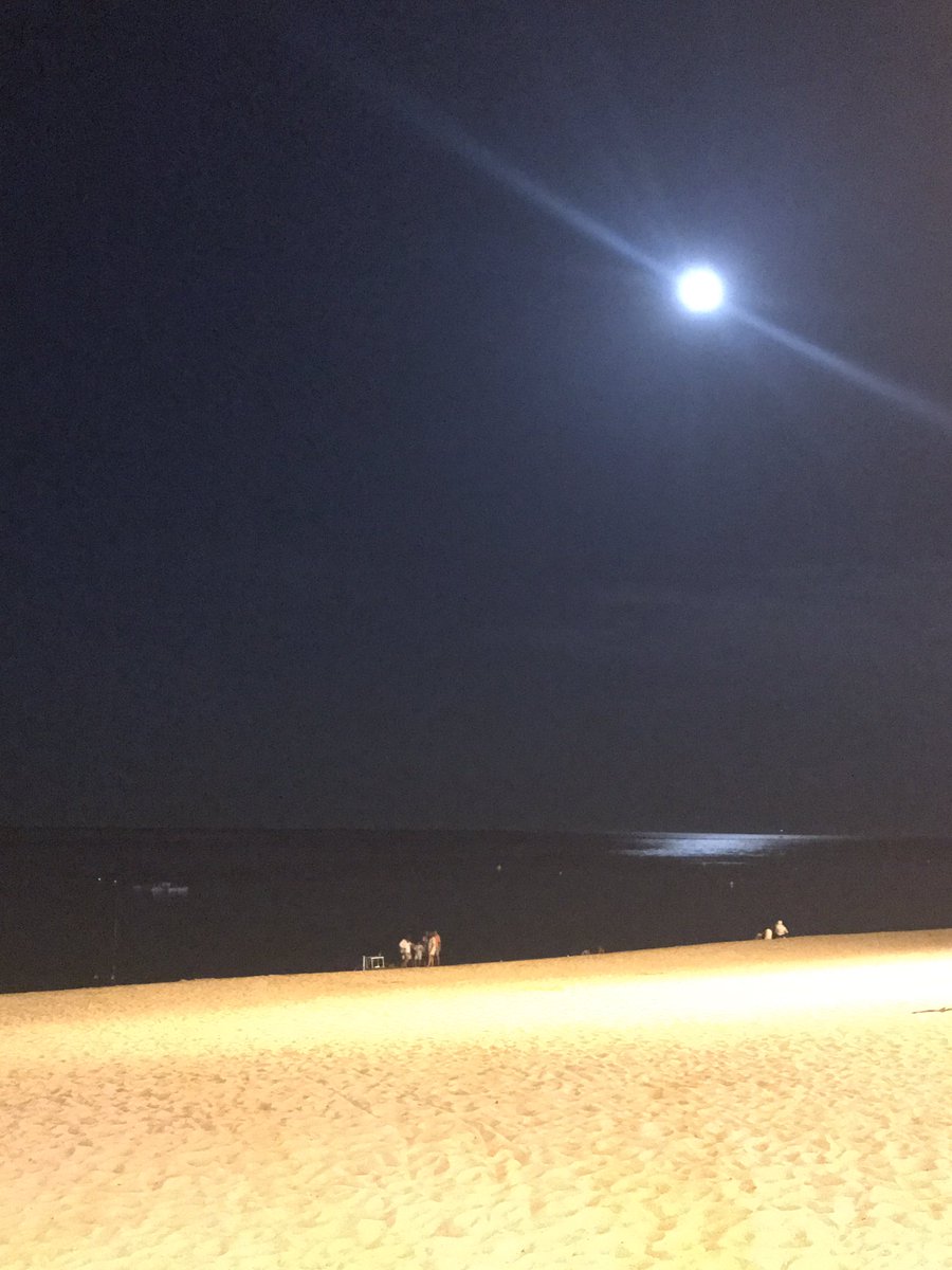 Ballade nocturne bord de mer