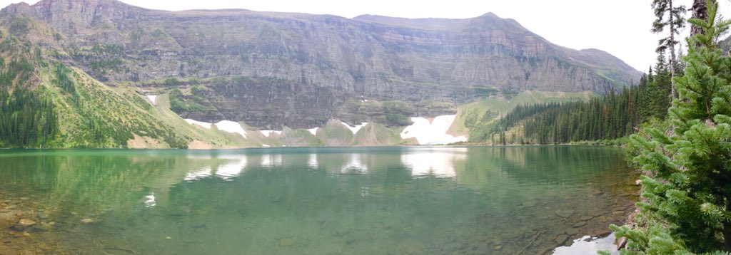 _Proud_Canadian's tweet photo. @WatertonLakesNP Peaceful and serene at Wall Lake @WatertonLakesNP this afternoon with @Rummee1 and the munchkins 👟❤️🇨🇦 #Canada150 #activefam @ParksCanada https://t.co/oDikQR6y1y