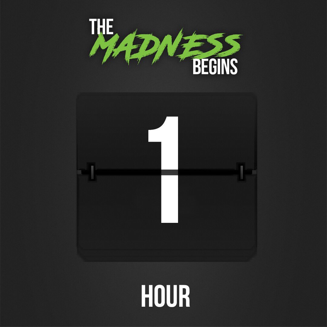 Y'all ---- one hour!