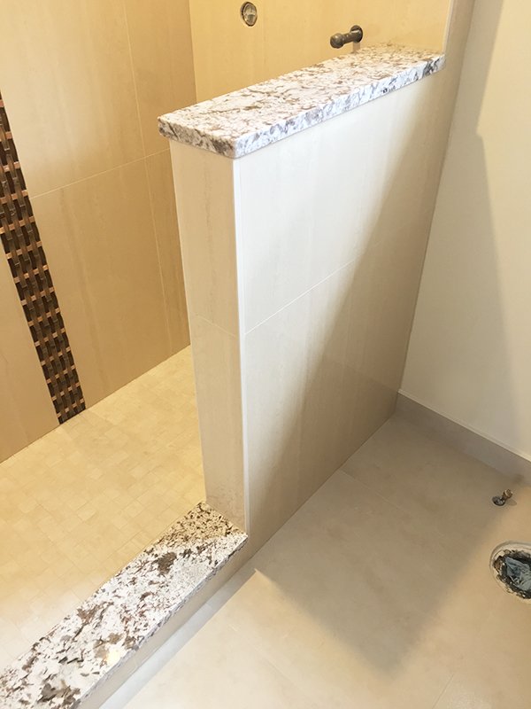 Coco Tile On Twitter 16x32 Porcelain Tile Schluter Shower Part