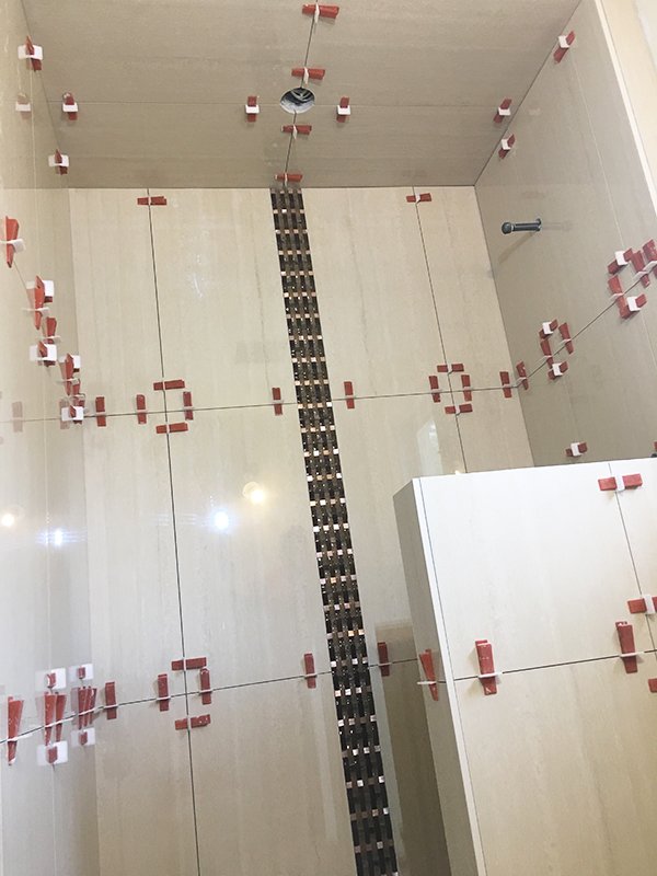 Coco Tile On Twitter 16x32 Porcelain Tile Schluter Shower Part