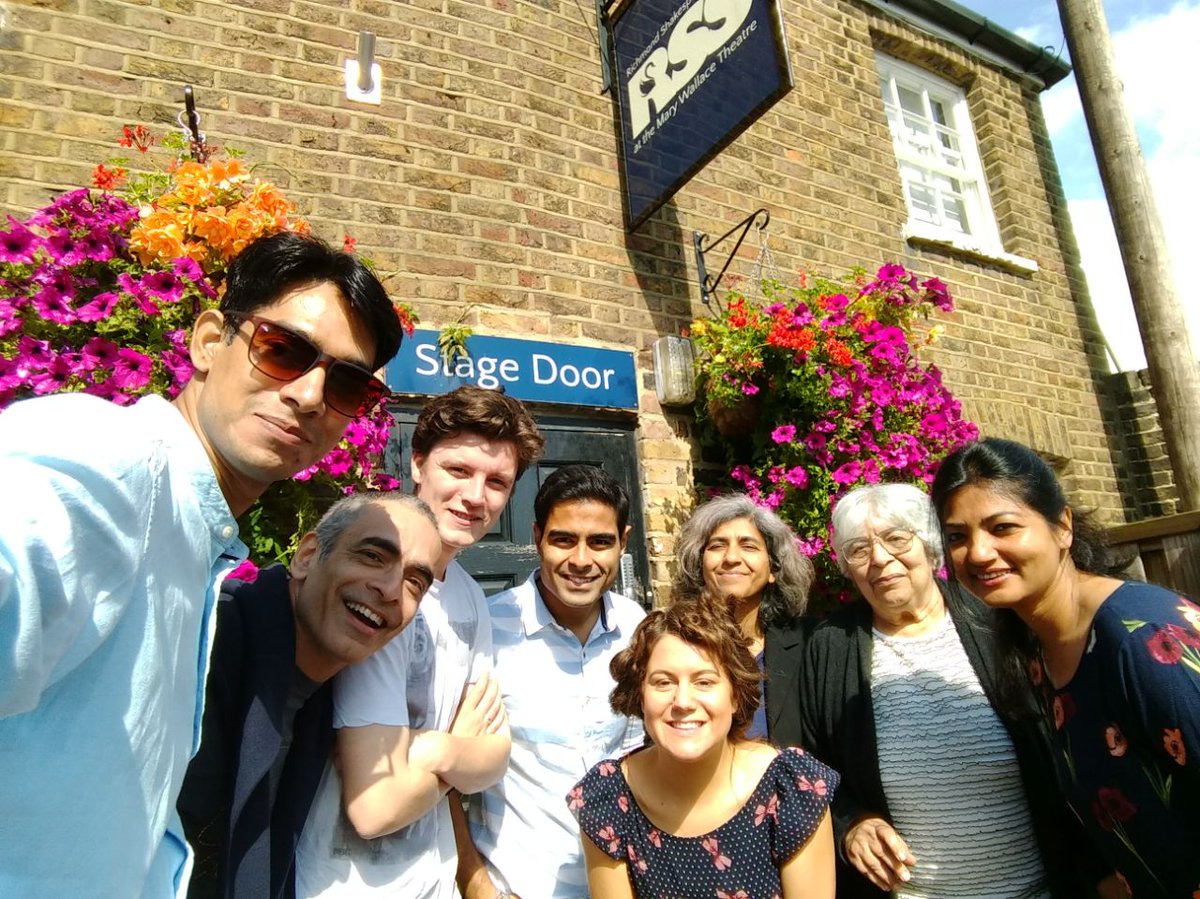 Such a great day in #twickenham another performance done #stagedoor #Saturdays #Theatre #love #Flowers #cast #selfiesaturday