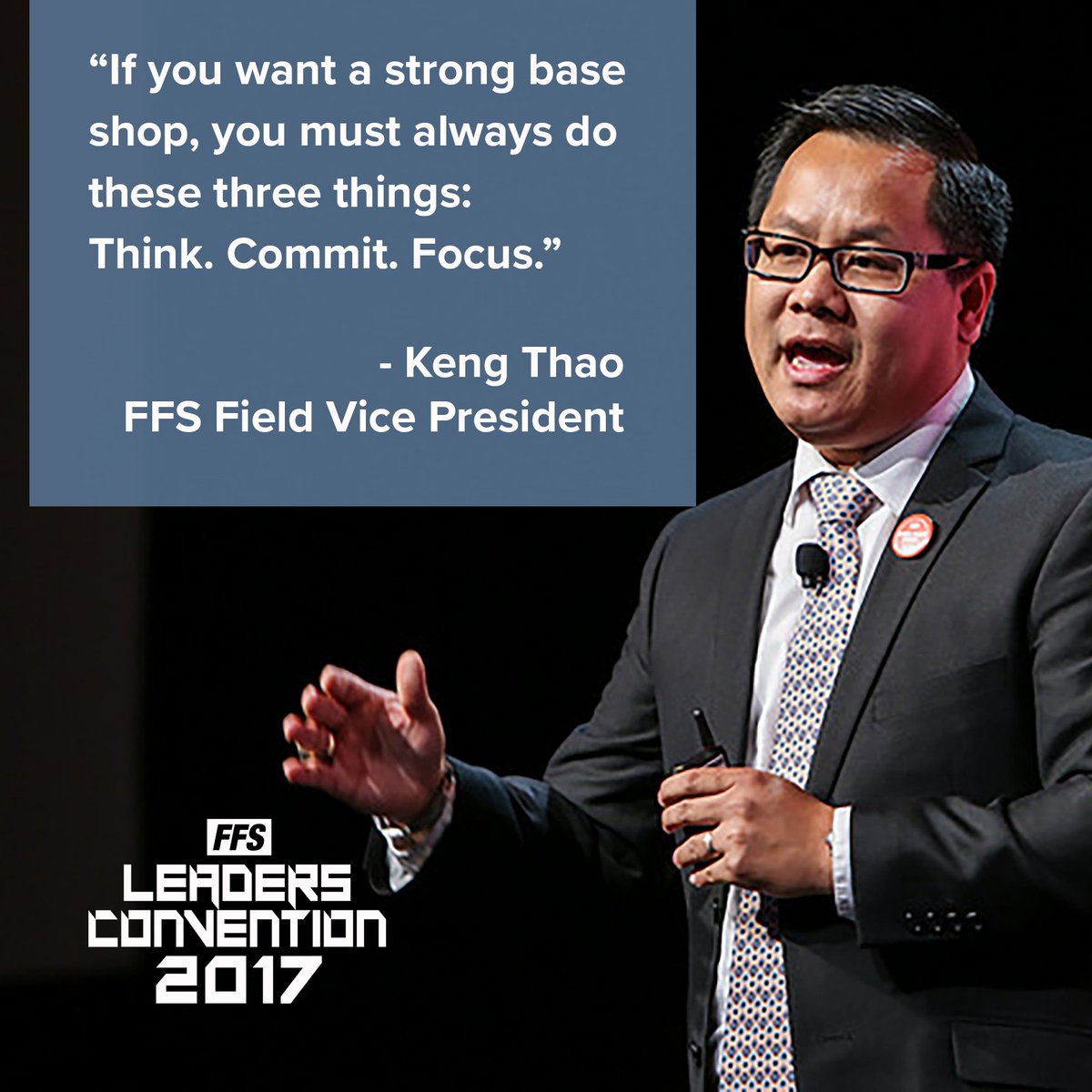 FFSNews's tweet photo. Heard earlier today during LC17 Leadership Session V:
#LC17 #CompanyOfPurpose #PuttingPeopleFirst #FirstFinancialSecurity https://t.co/D6MyVgEyqg