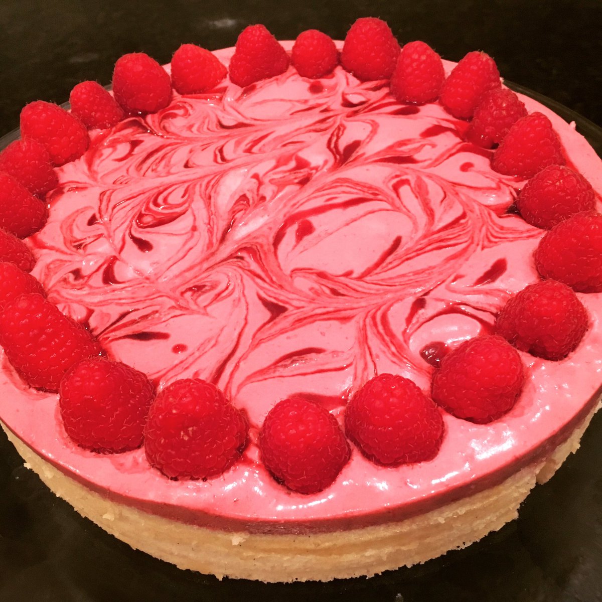 Catching up on #GBBO always inspires me. #Showstopper #RaspberryCharlotte #yum @PBSFood #PBSBakingShow