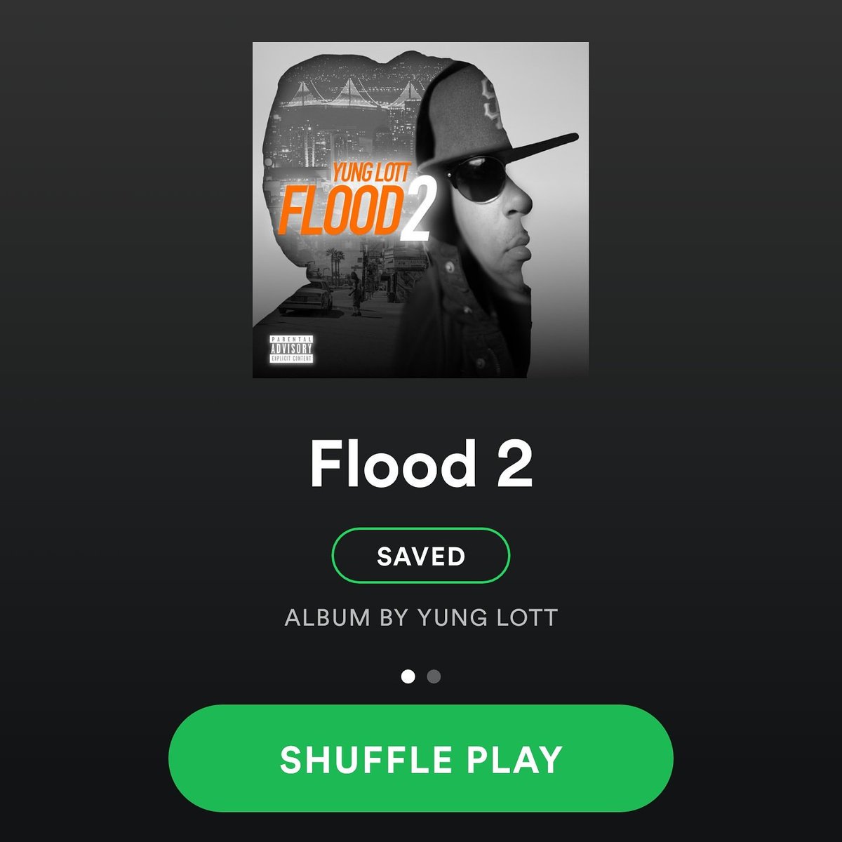 DrewJS81's tweet photo. Got this new @yunglott #Flood2 album #Slappin ๐ต https://t.co/KcvG9D0CUm