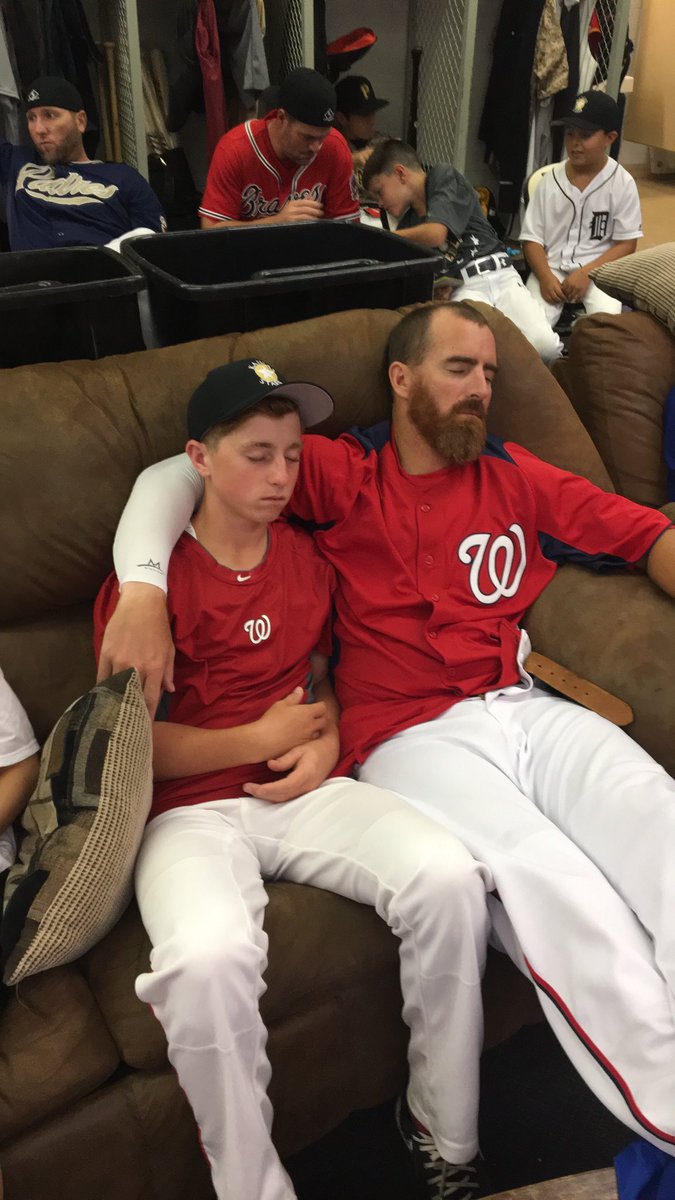 LarocheAndy's tweet photo. Like father, like son #KansasStars #NBCWS17 https://t.co/vIejVGhbef