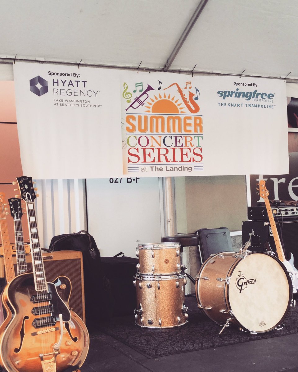 Brian Lee and The Orbiters perform this week for The Landing's Summer Concert Series with FREE dance lessons starting now!