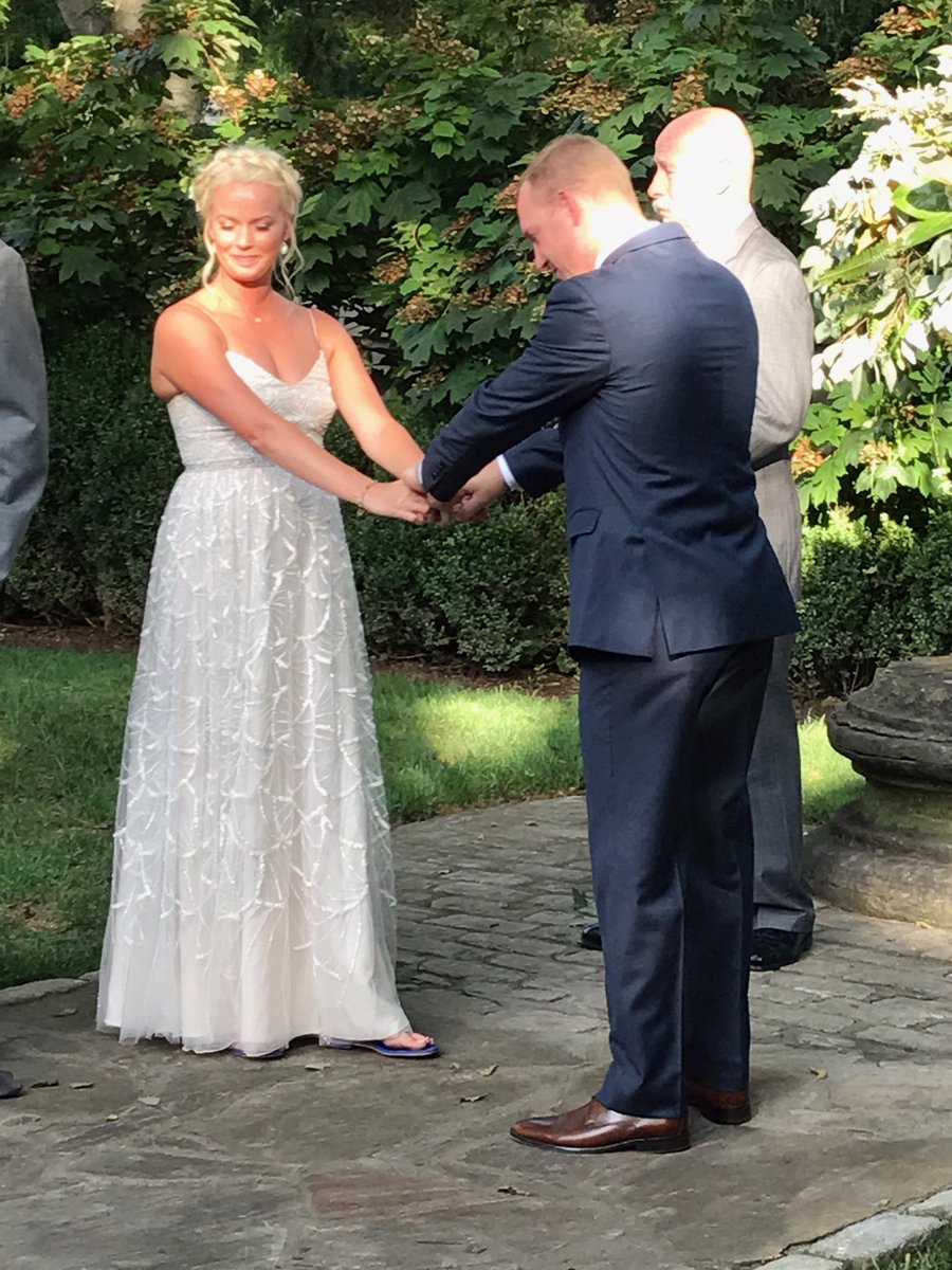 VTEquipment's tweet image. Congratulations goes out to Ryan and Ally on their wedding day!  #FinallyOfficial #HokieFamily #Connolly