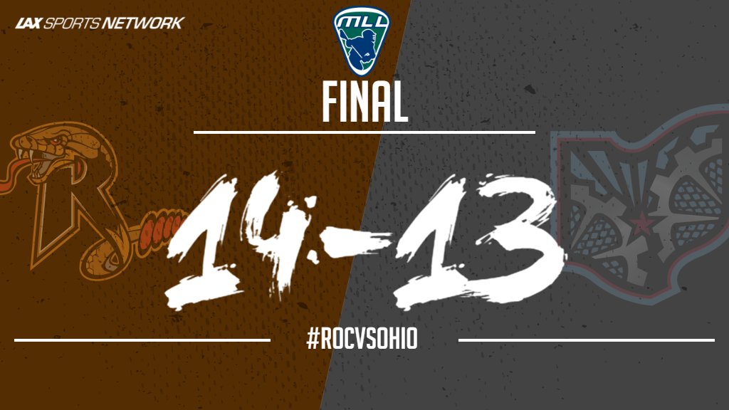 The <a href="/RattlersLax/">Dallas Rattlers</a> are going to the postseason #ROCvsOHIO