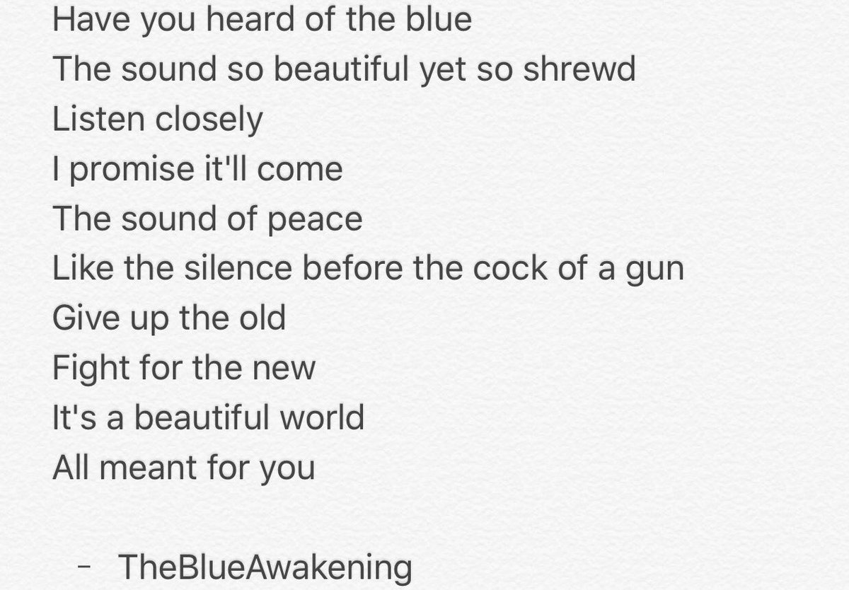 TheBlueAwake's tweet image. 