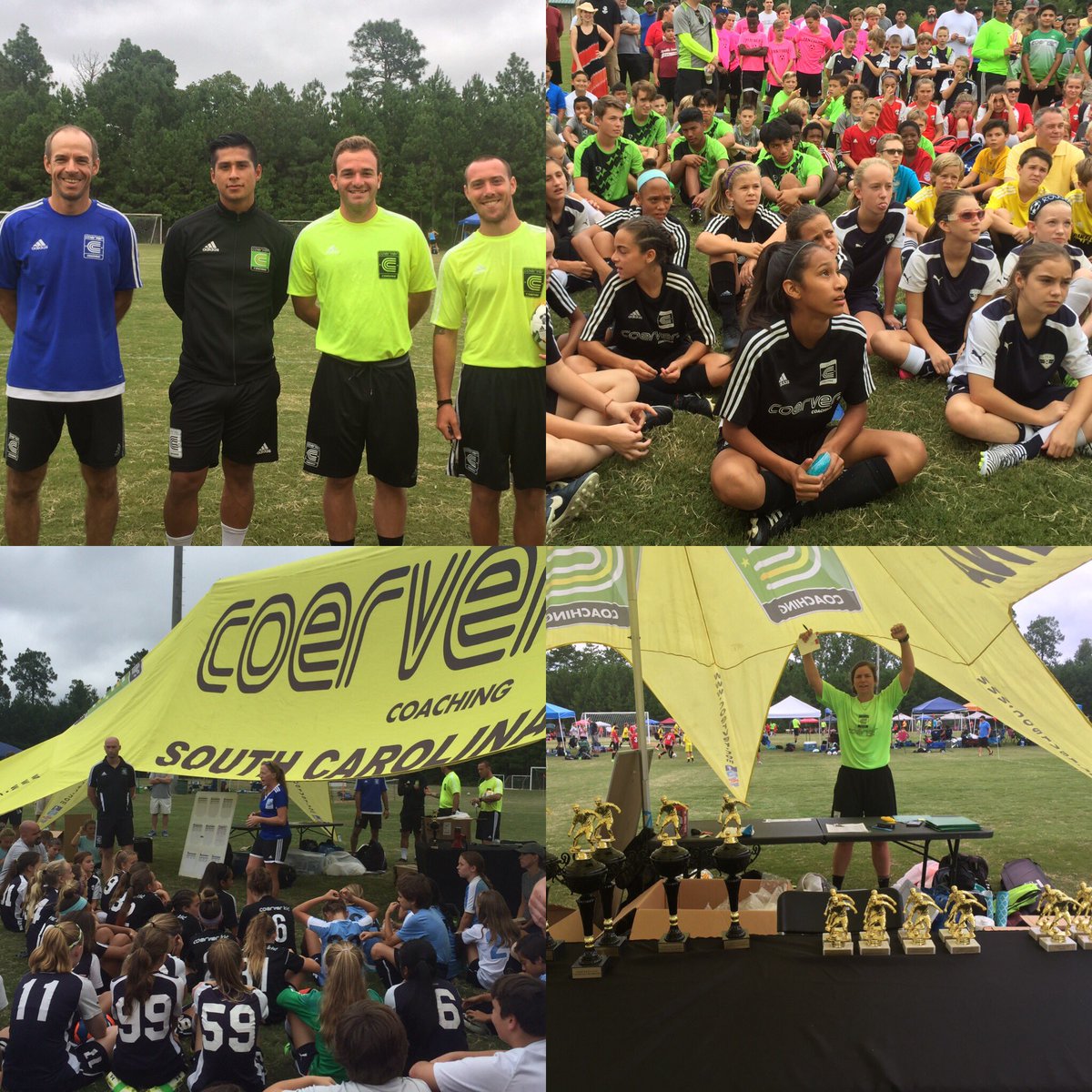 CoerverCoachSC's tweet photo. Fantastic day! #coerver #coervercup #tournament #summer #soccer #5v5 #Championship #coervercoaching https://t.co/OFwcvQapTl