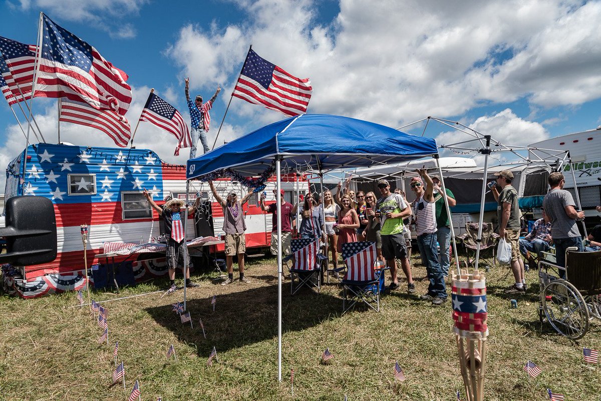 CountryotRiver's tweet photo. Huge congrats to Ashley and her crew for winning our first-ever campsite contest! She wins a HUGE prize package to bring her back in 2018. https://t.co/lCVz6WlwNU