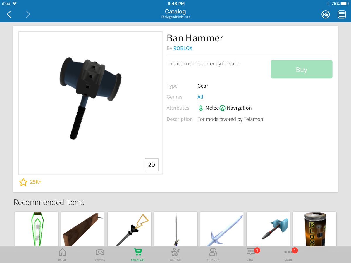 Jaden Dao Jadendao9 Twitter - real ban hammer roblox id