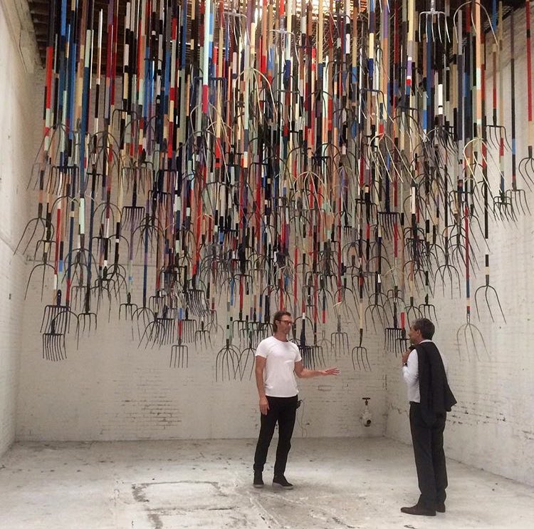 Very honored our last guest was Michael Govan of @lacma. Govan also helped build <a href="/DiaArtFndn/">Dia Art Foundation</a>, 1 of Simon Birch's favorite art institutions.