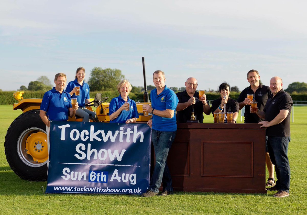 TockFest's tweet image. We are pulling the beer at this years Tockwith Agriculture Show so if you want a great day come along you'll find us in the beer tent.