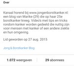 Photo by Jong&Borstkanker (@BorstkankerBlog)