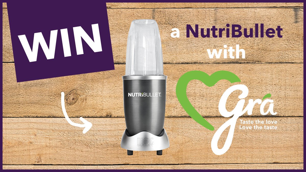Our new Grá Snack Tomato packs are in Dunnes! To celebrate we want you to win a Nutribullet: RT&amp;F to enter
