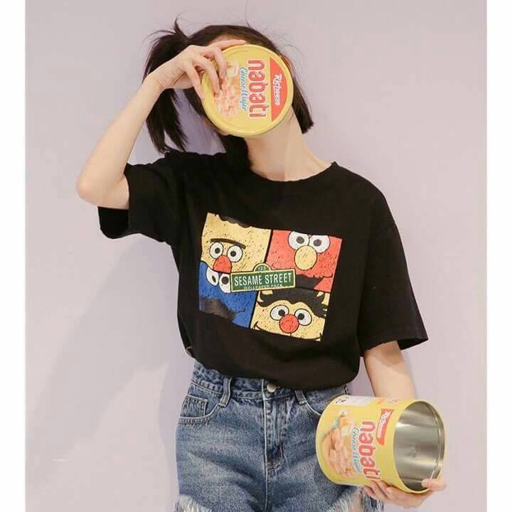 aunggsumalin's tweet photo. เสื้อยืดแนวโอเวอร์ไซต์ ลายสกรีนสุดฮิปสเตอร์  สาวๆไม่ควรพลาด!! 

ไซต์ M
อก 40"
ยาว 20.5"
✔️ราคาส่ง  150  บาท
📲ID:aungsumalin2018
🔻🔻🔻🔻🔻🔻🔻 https://t.co/1huuahxAnh