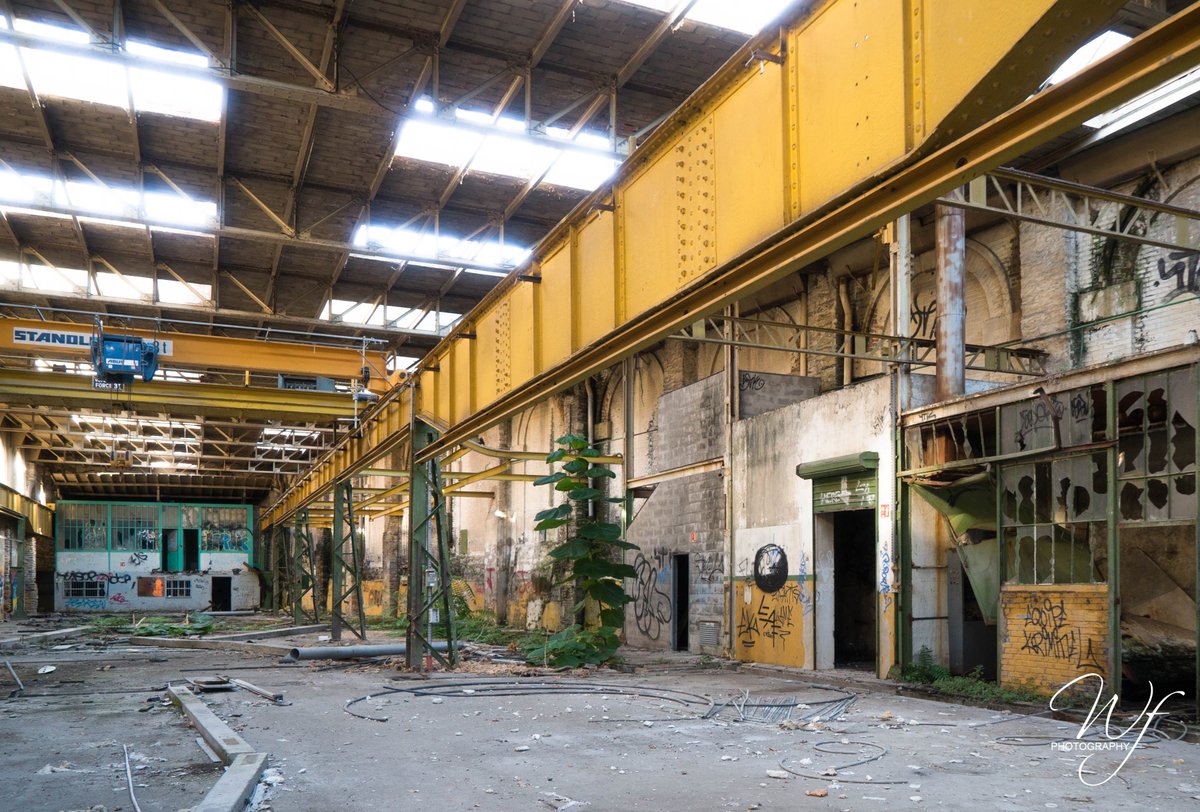 factory yellow !!! ;-) #urbex #urban #abonne #photography #abandonedplaces #urbanexplorer #frenchphotography #SonyAlpha #abandoned #explore