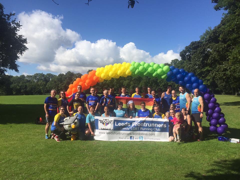 LFrontrunners's tweet photo. Many thanks to @EmsleysLGBT for the amazing water bottles that were shared at our Pride Run yesterday. Great LGBT allies  (&amp; great runners) https://t.co/K7lC1Vfi6y