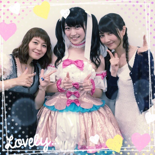 _193_'s tweet photo. 今日はパスパレのリリースイベントでしたー(✪ㅂ✪)✨
本当、アイドルってすごい！！あみちゃんすごいっ！！！まんま彩さんだった！！！！しゃわちゃんも好き！！皆可愛かった〜♡

こんな素敵なパスパレメンバーの一員だなんて、私は幸せ者だなぁ…

#バンドリ #ガルパ https://t.co/64UEcToeyM