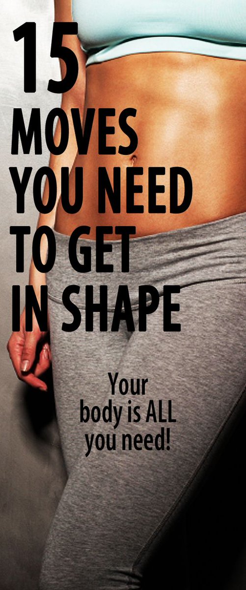WeighLossDrinks's tweet photo. 15 best body-weight exercises to get you fit - anytime. anywhere.  https://t.co/viuZG1hT5B https://t.co/I2eiRPotkW