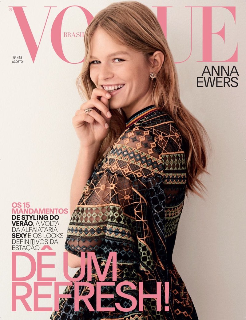 H_A_N_A_M_I's tweet photo. #AnnaEwers on Vogue Brazil August 2017 issue.
Stylist: #DanielUeda
Outfits: #Colcci and more. https://t.co/ORo7AqluQh