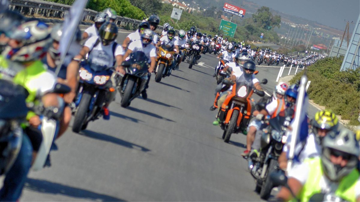 ScribasD's tweet photo. #IsaakSolomou #memorial procession-21 years after they're murdered,Cypriot #motorcyclists “Don't Forget”#CyprusAlive
https://t.co/ahYwLM5j1E https://t.co/3xnQFrf2xd