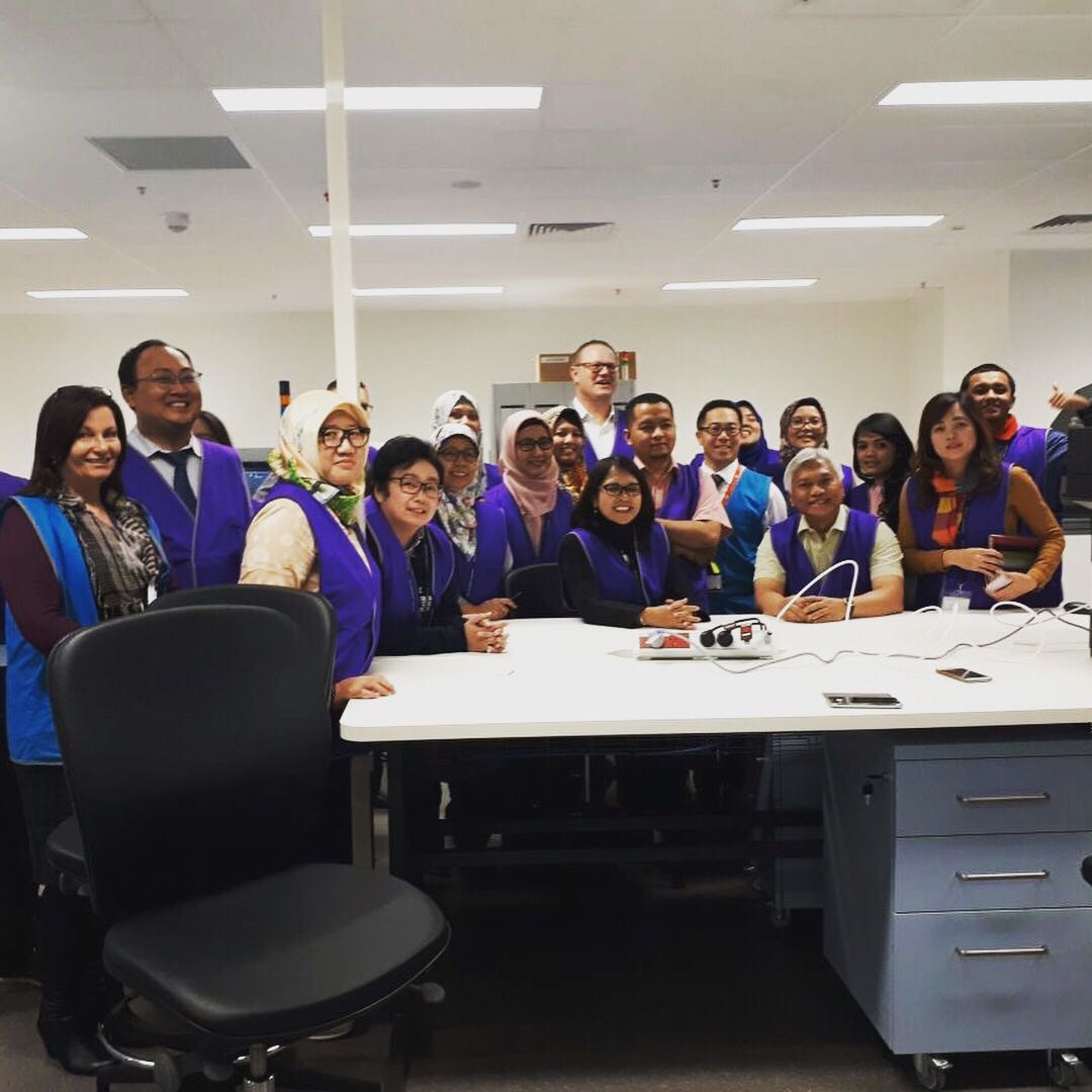 KenBlaikie's tweet photo. New robotic pharmacy dispensing systems #newrah #dubesaustralia #australiaawards #uniofadelaide #aaipharmagroup https://t.co/1C2J8i74JN
