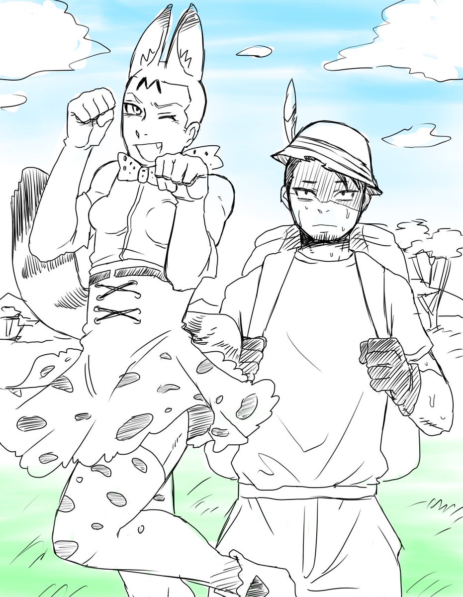 #キツジとハル君

サーバルちゃん(♂)とカバンちゃん(♂) 